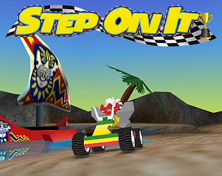 Cover image for Step On It: A Lego Racers Remake