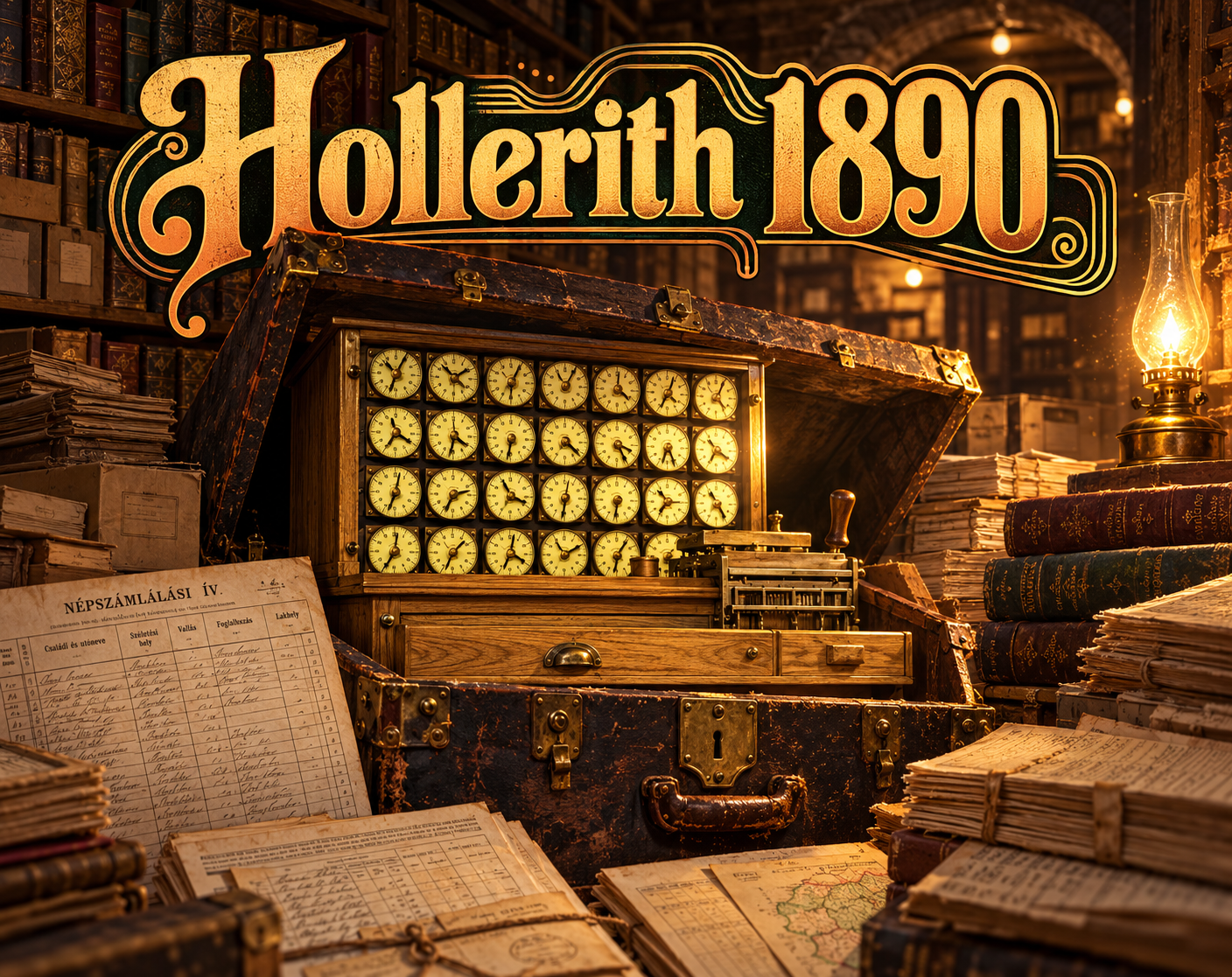 Cover image for Hollerith 1890 - HUN