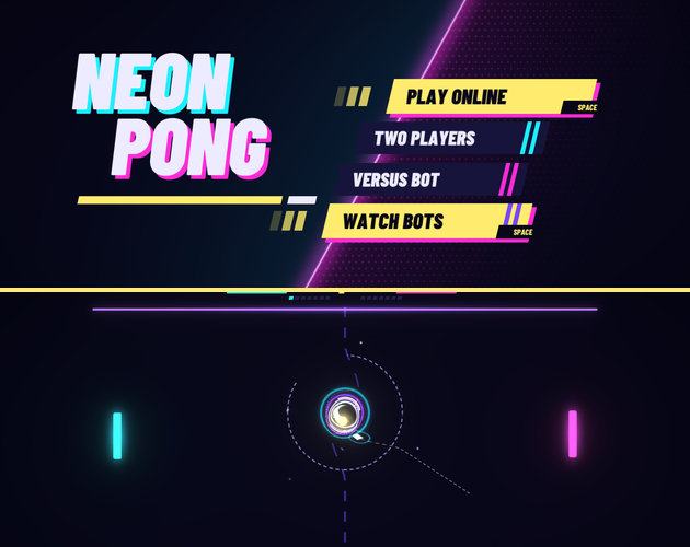 Cover image for Neon Pong