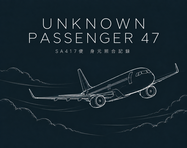 Cover image for Unknown Passenger 47