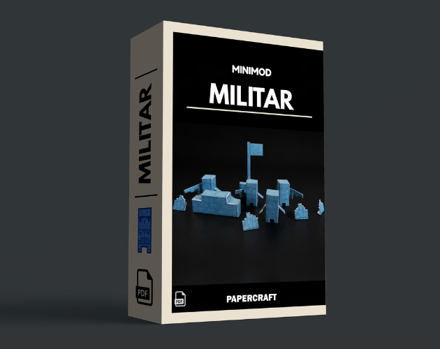 Cover image for MILITAR 04 - MINIMOD (PAPERCRAFT)