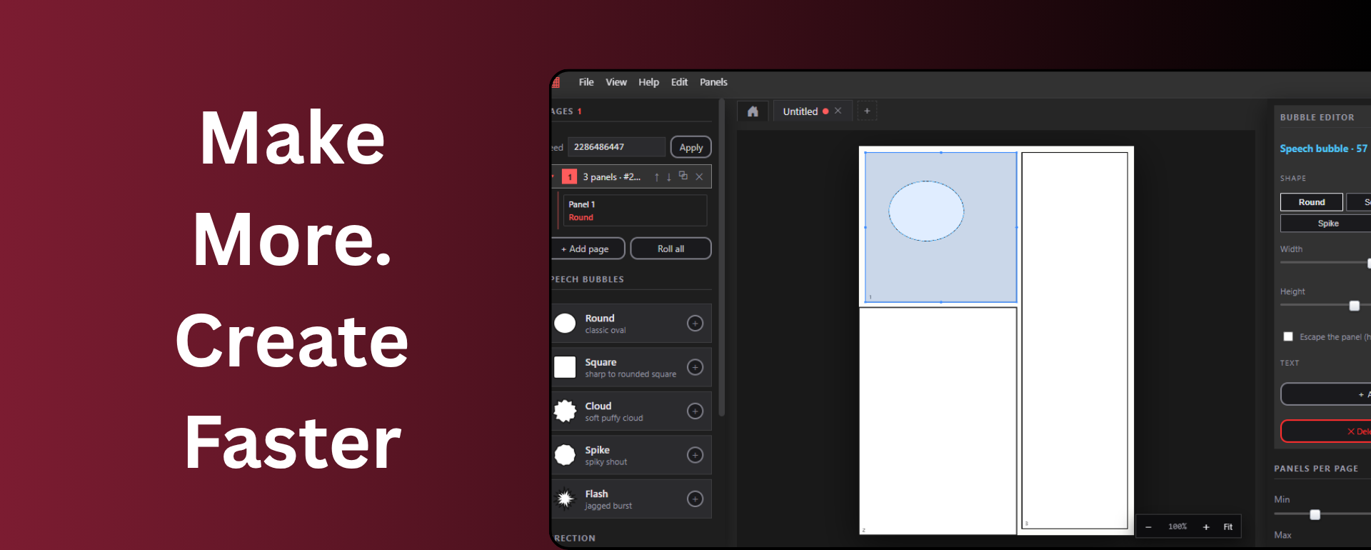 SEMKA Works - Generate Comic Pages Easily with One Click
