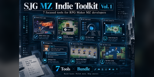 Cover image for SJG MZ Indie Toolkit Vol. 1