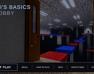 Baldi's Basics but Obby game screenshot