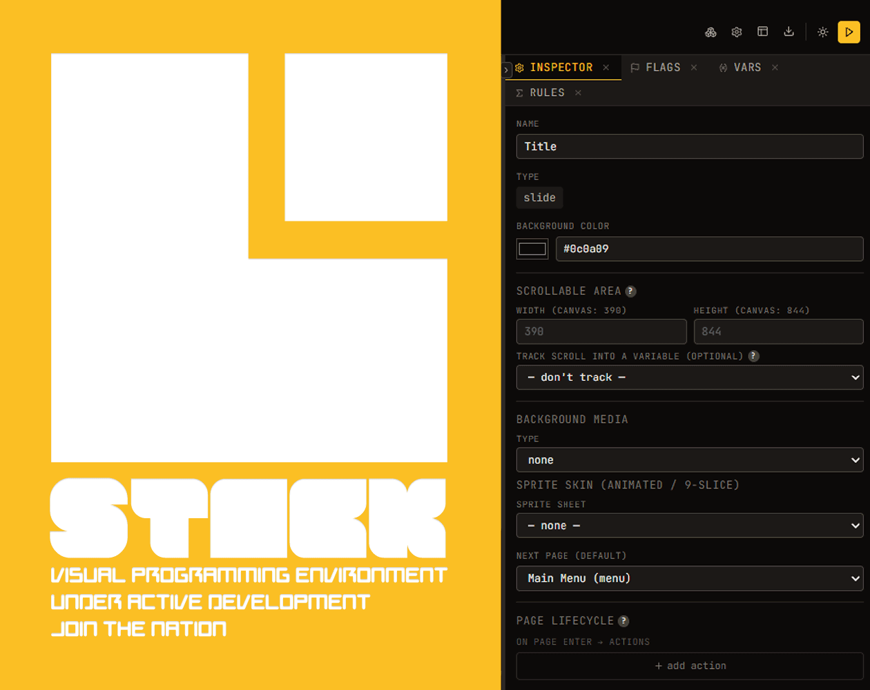 Stack. App Constructor