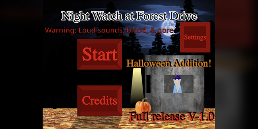 Cover image for Night Watch at Forest Drive (Halloween Addition!)