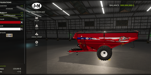 Cover image for J&M X Series Grain Carts