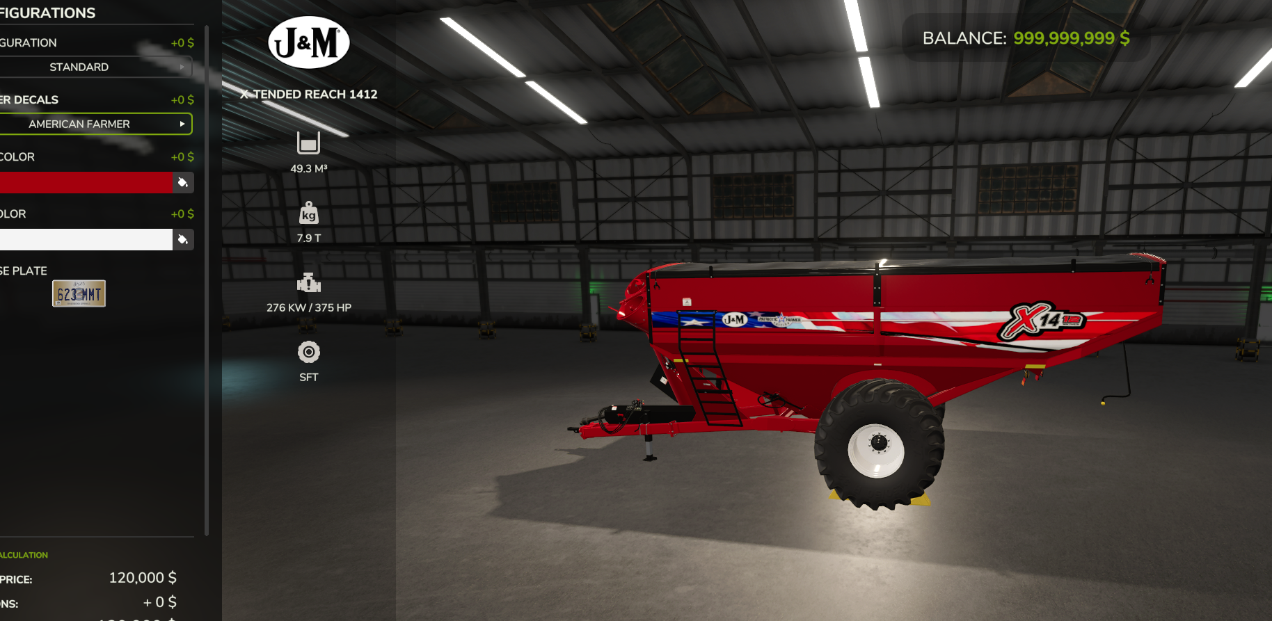 Cover image for J&M X Series Grain Carts