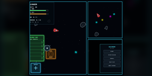 Cover image for Space Salvager-SS Wayfarer