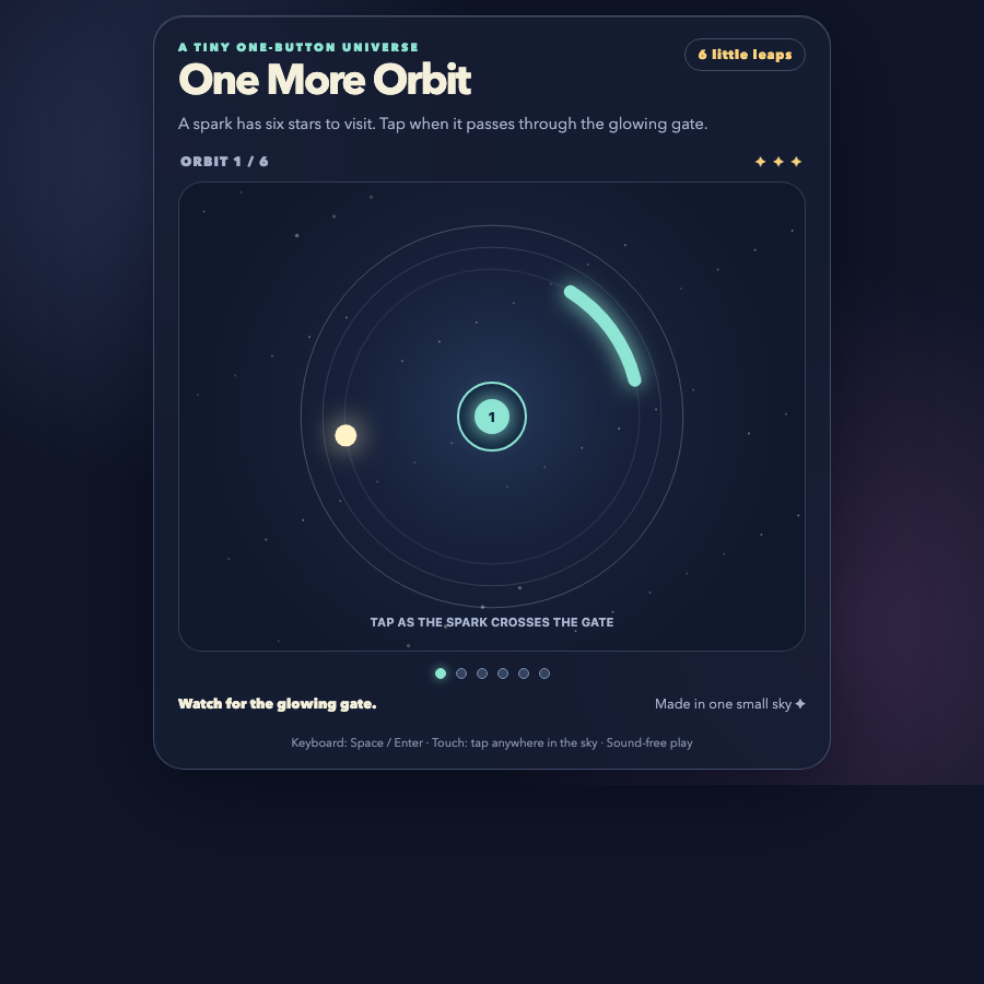 Cover image for One More Orbit