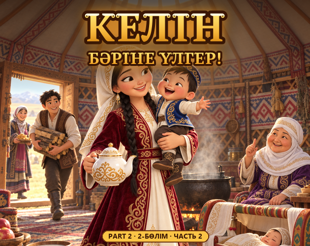 Cover image for KELIN 2: Do It All! · Келін: бәріне үлгер!