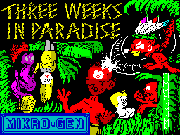 Cover image for 3 "Weeks" in Paradise