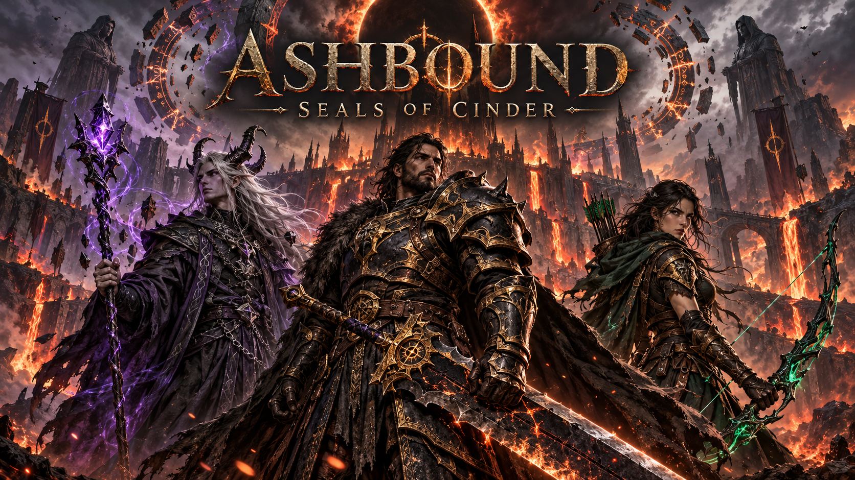 Cover image for Ashbound: Seals of Cinder