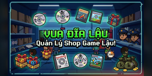 Cover image for Vua Đĩa Lậu