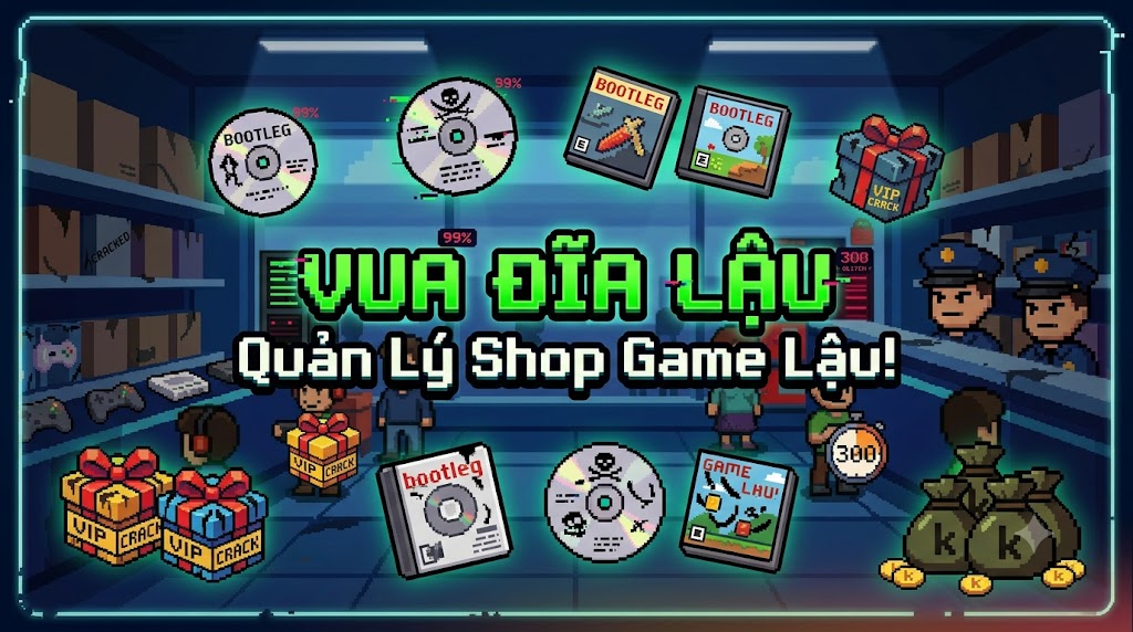 Cover image for Vua Đĩa Lậu