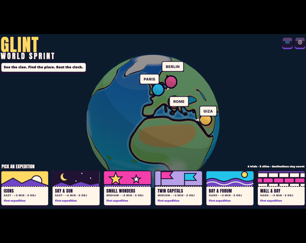 GLINT — World Sprint 대표 이미지