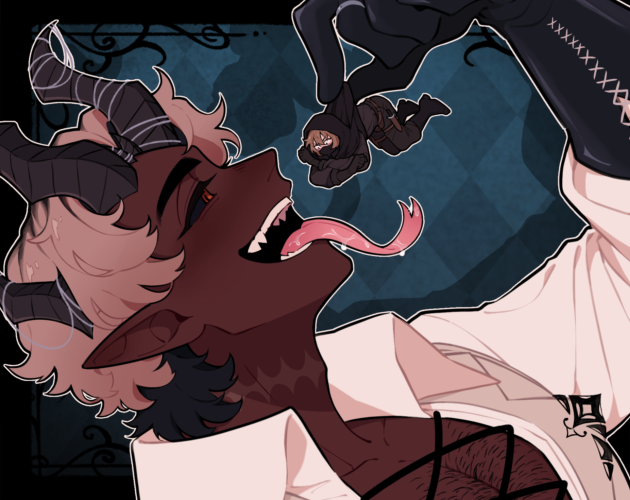 Cover image for A Devil You Know - An Infernal Dating Sim