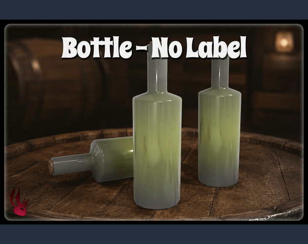 Bottle - No Label by Queen Rabbit