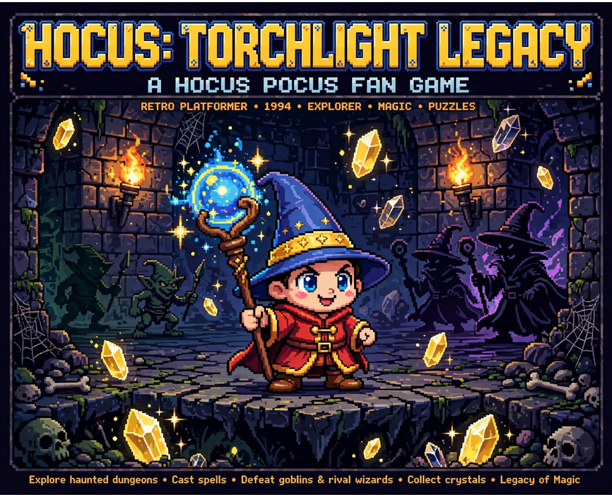 Cover image for HOCUS: TORCHLIGHT LEGACY "1982"