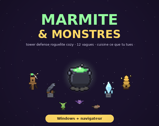 Cover image for Marmite & Monstres