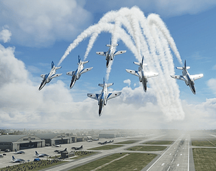 BLUE IMPULSE FLIGHT SIMULATOR