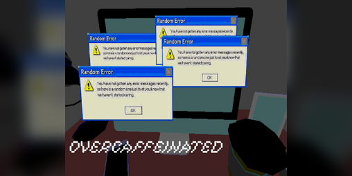 Cover image for OVERCAFFEINATED