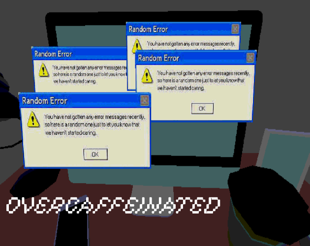 Cover image for OVERCAFFEINATED