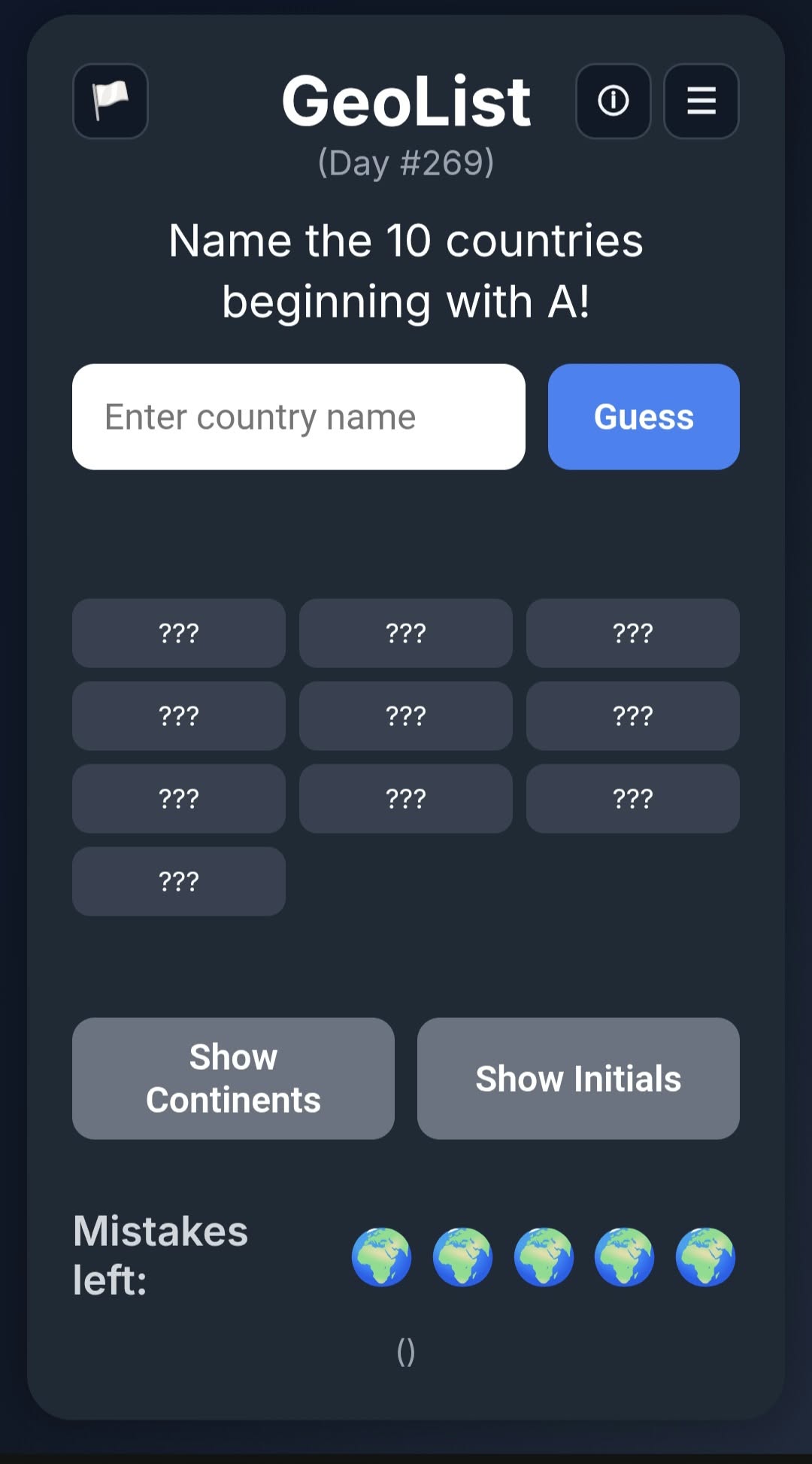 Cover image for GeoList