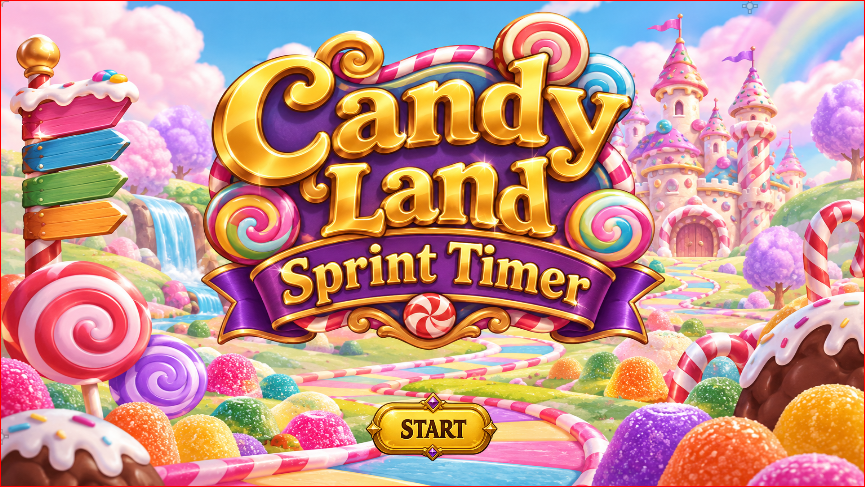 Cover image for Candy Land Sprint Timer