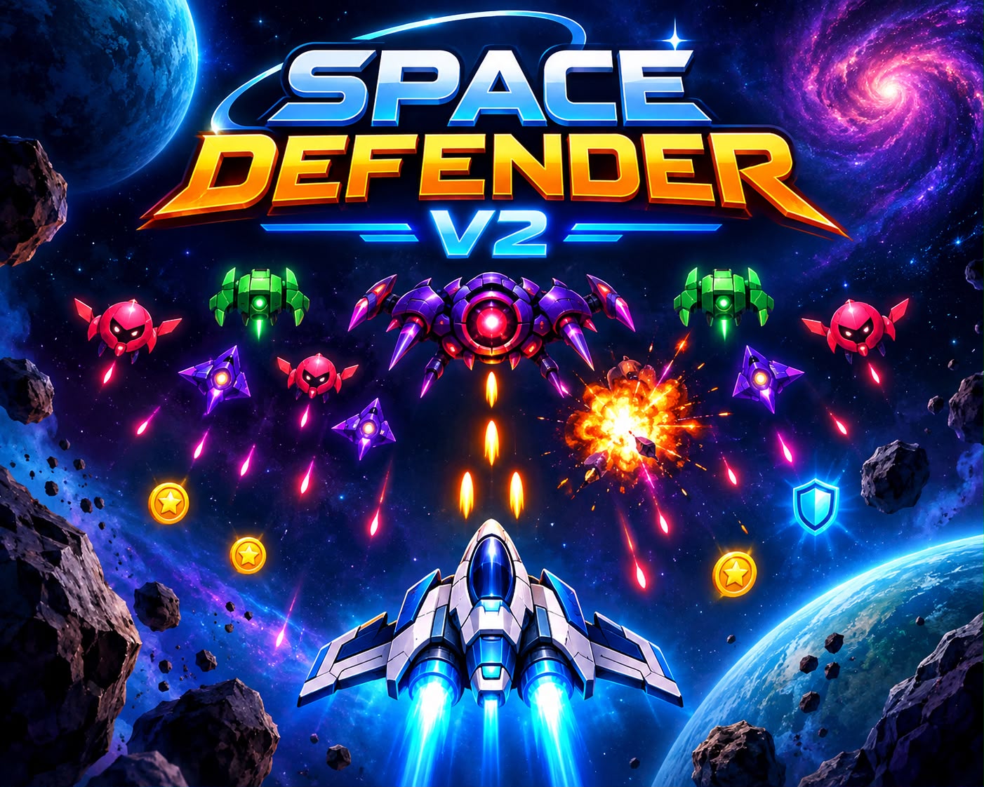 Cover image for Space Defender v2