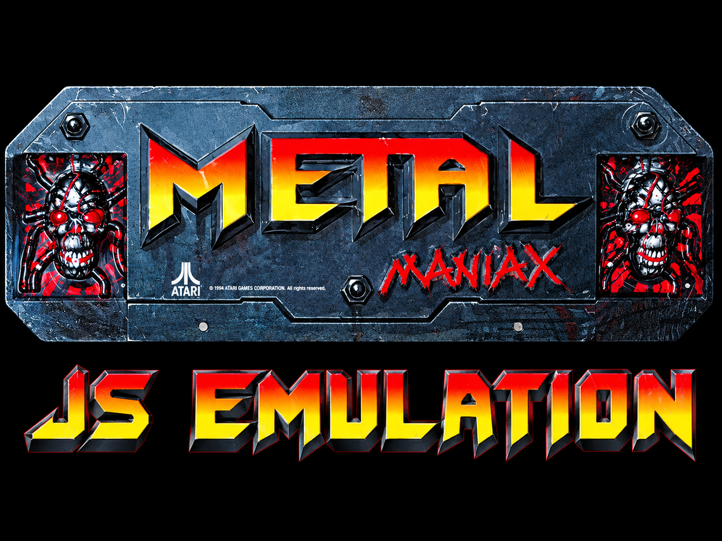 Cover image for metal maniax emulation attempt