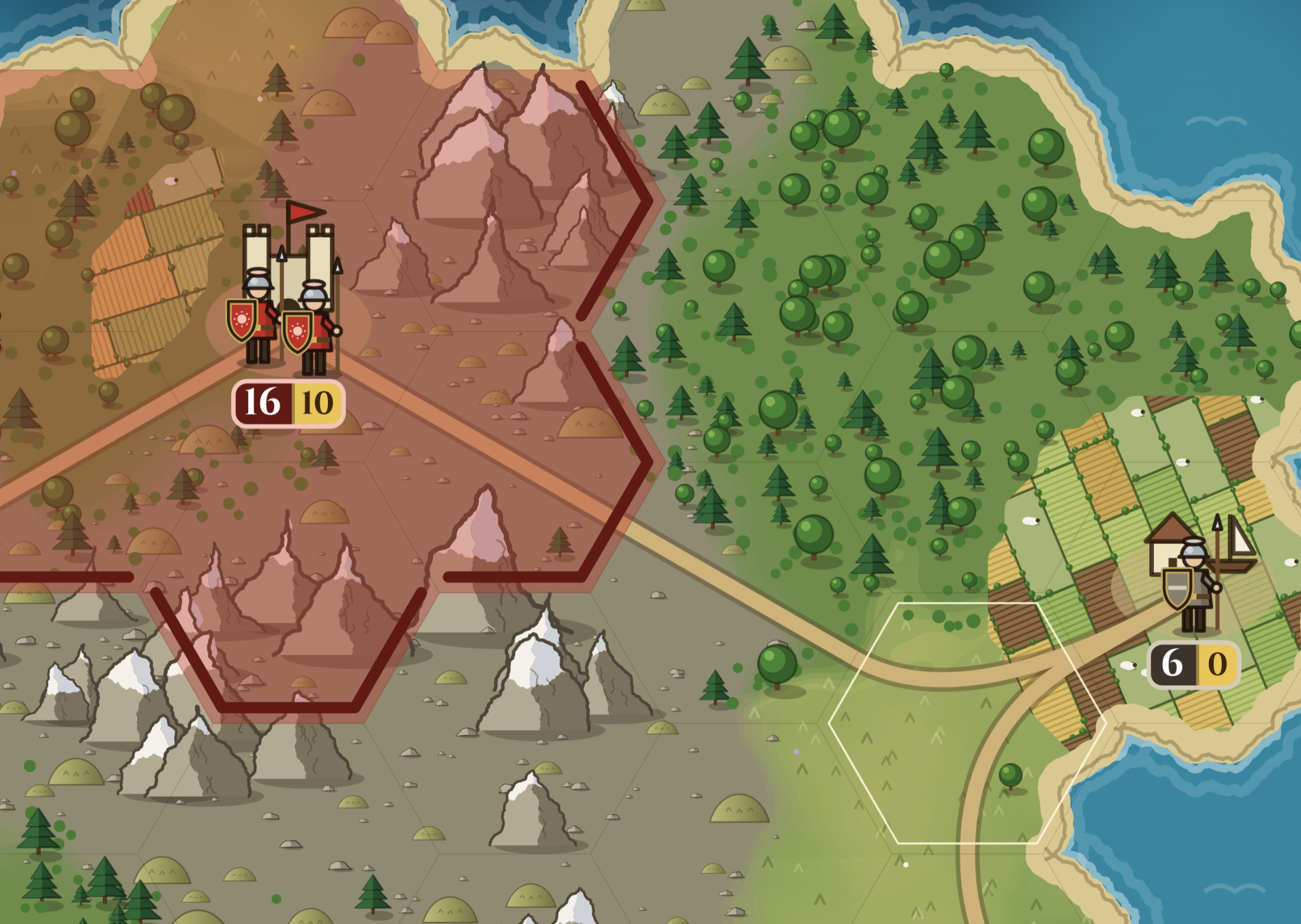 Hex Wars: Four Crowns 대표 이미지