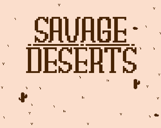 Cover image for Savage Deserts