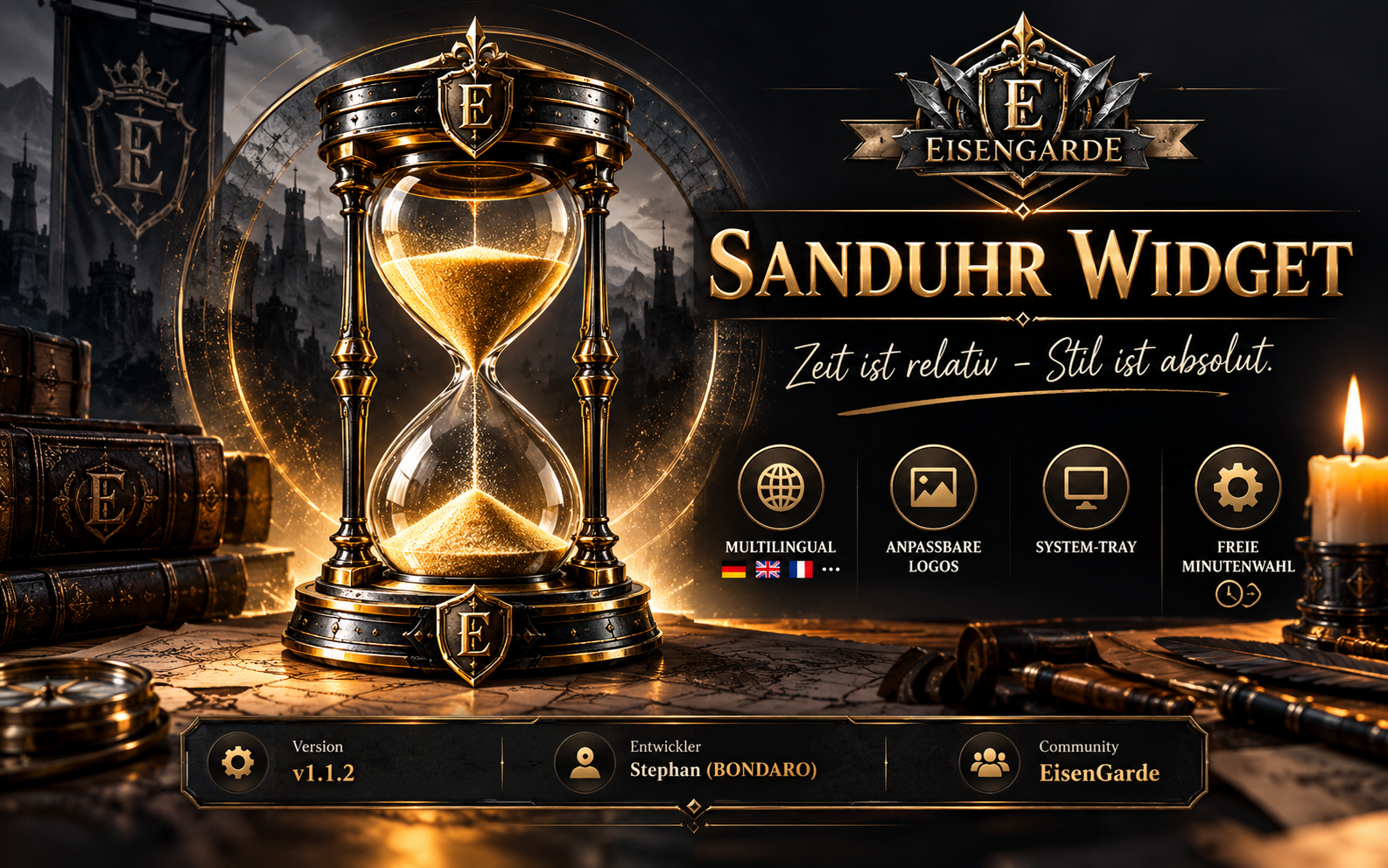 SANDUHR TIMER WIDGET