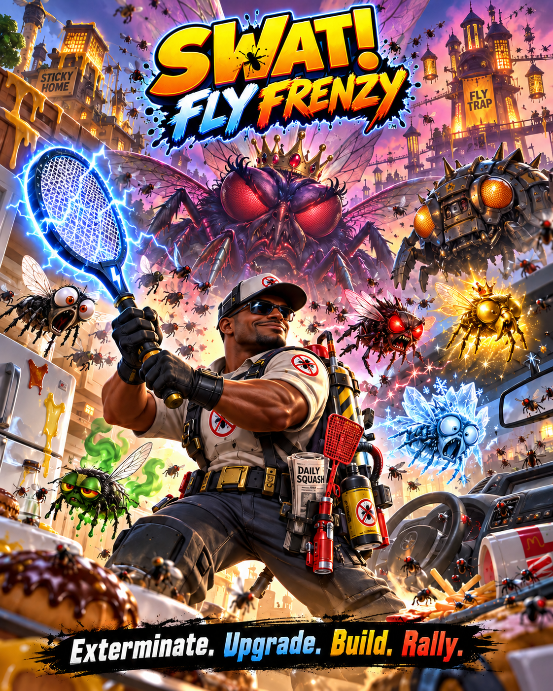 Cover image for SWAT! Fly Frenzy