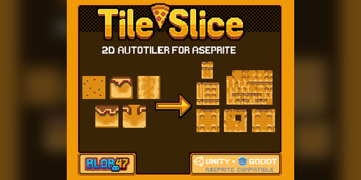 Cover image for TileSlice - 2D Autotiler for Aseprite