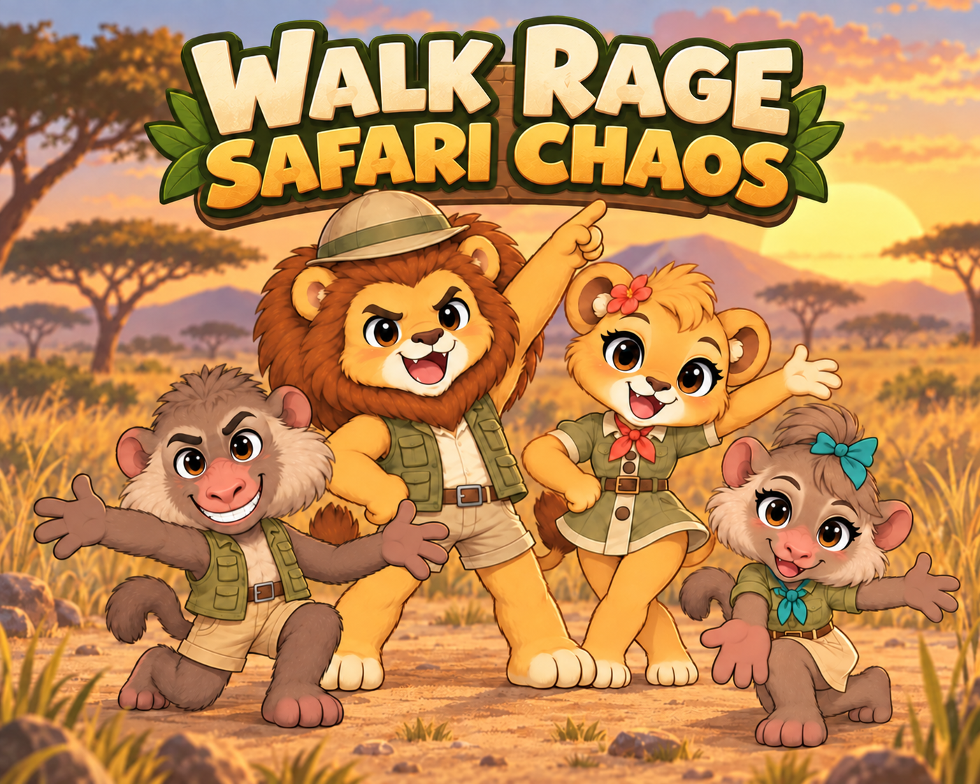 Walk Rage: Safari Chaos — Demo 대표 이미지
