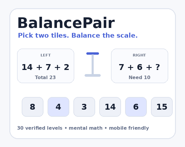 BalancePair 대표 이미지