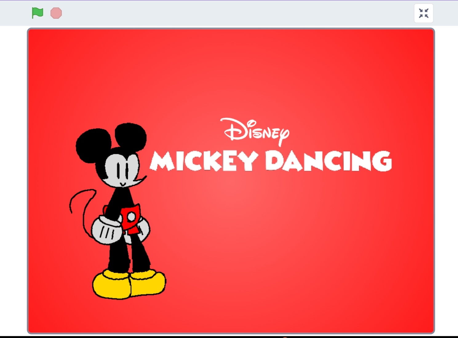 Cover image for Disney Mickey Dancing