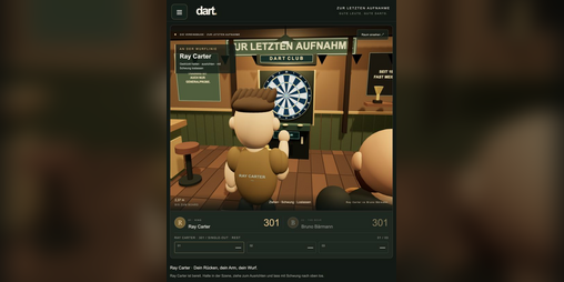 Cover image for dart · Die Trinkhalle