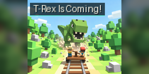 Cover image for T-Rex Is Coming!