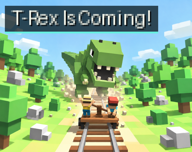 Cover image for T-Rex Is Coming!