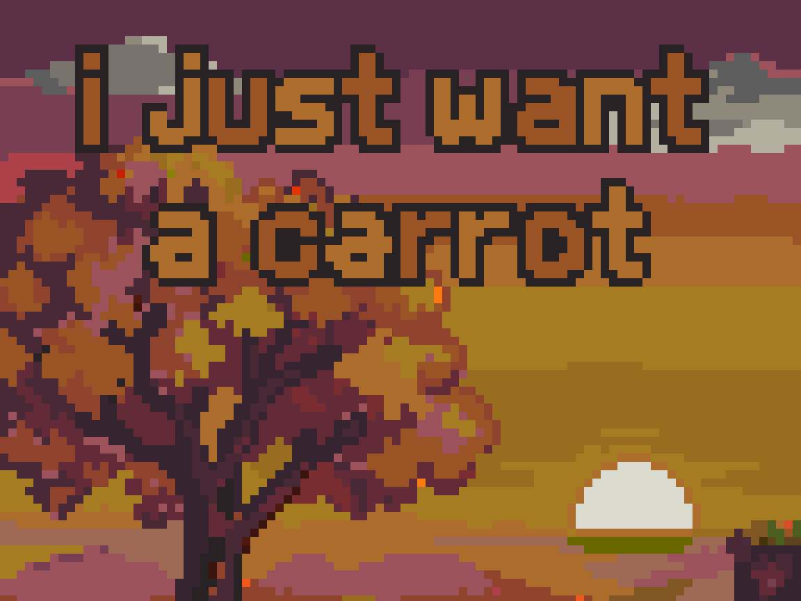 Cover image for i just want a carrot