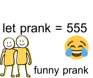 Cover image for let prank = 555