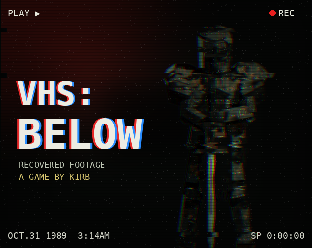 Cover image for VHS:BELOW