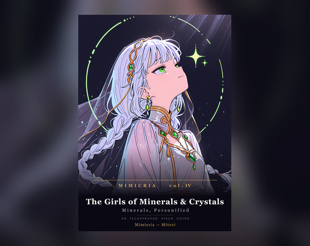 Cover image for Mimicria vol. IV — The Girls of Minerals & Crystals