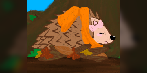 Cover image for Hurry Henrietta Hedgehog