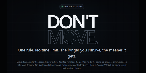 Cover image for DONTMOVE