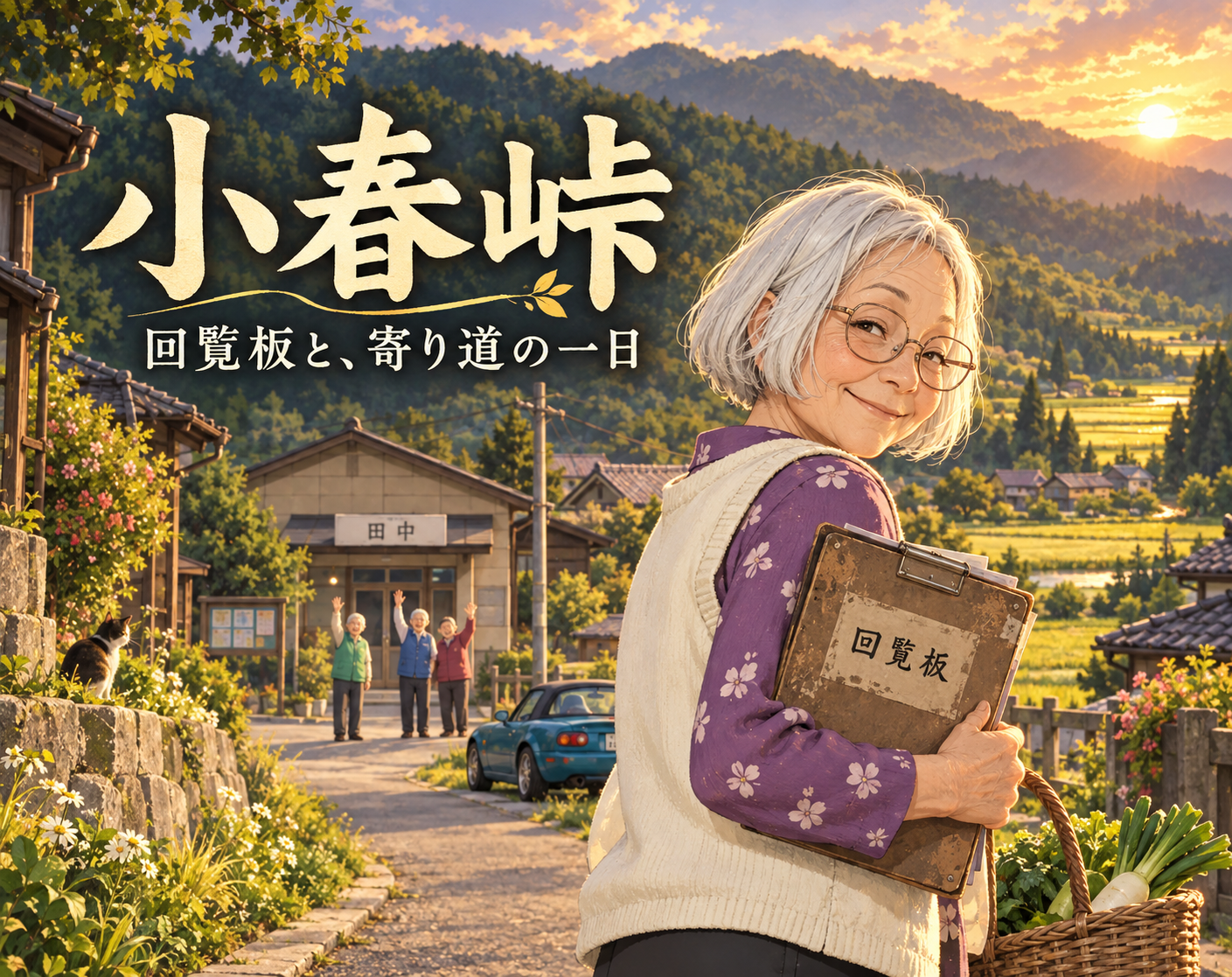 小春峠 — 回覧板と、寄り道の一日 cover