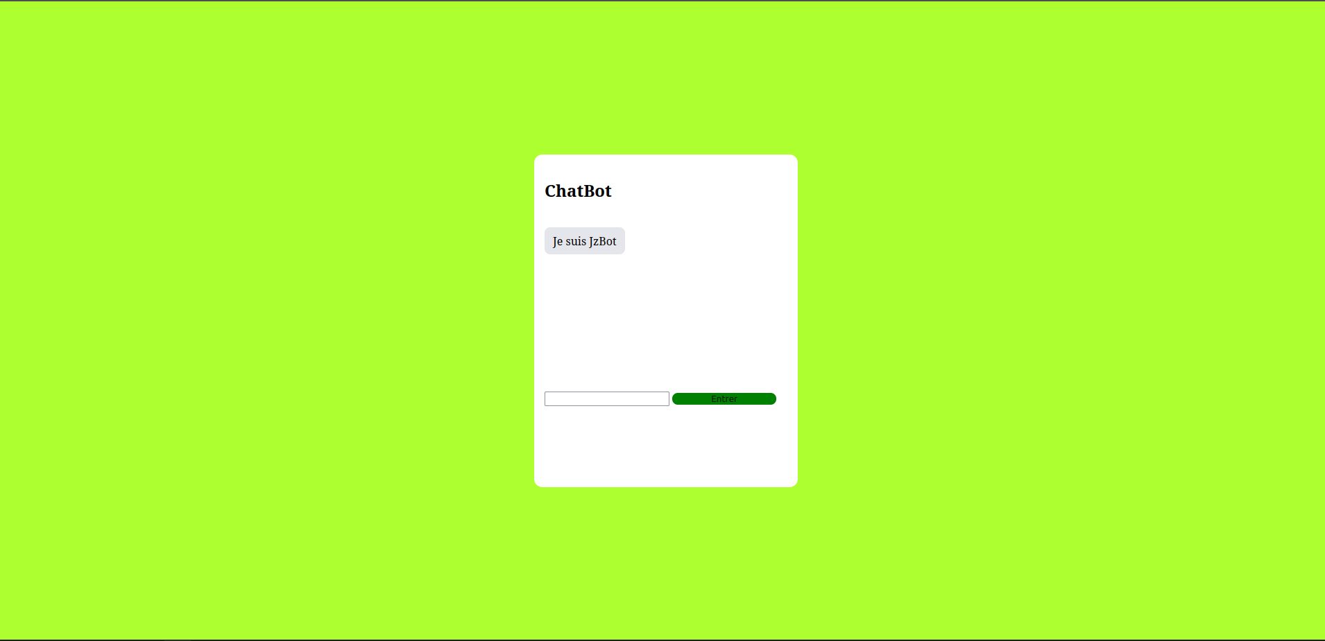 Cover image for ChatBot